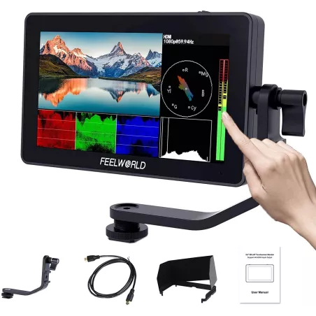 FEELWORLD F6 Plus, le moniteur tactile pour appareil photo